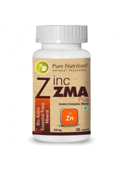 Pure Nutrition Zinc ZMA Plus 30 Tablets
